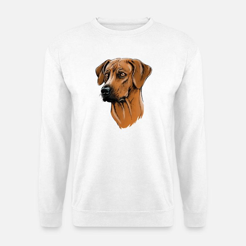 Rhodesian Ridgeback - Sweat-shirt Unisexe - blanc