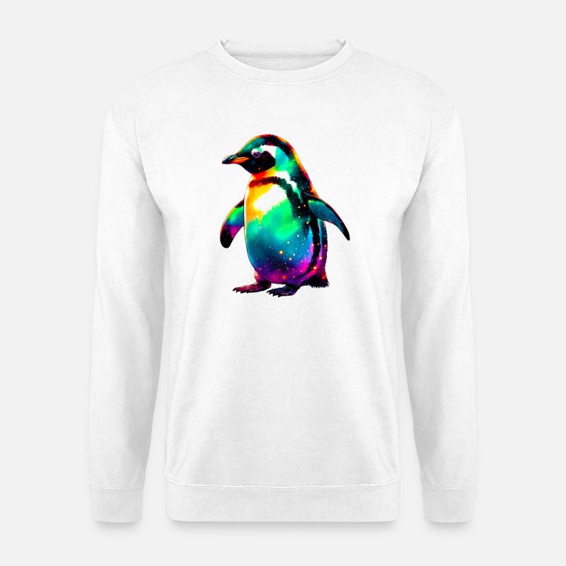 Pinguin - Unisex Pullover - Weiß