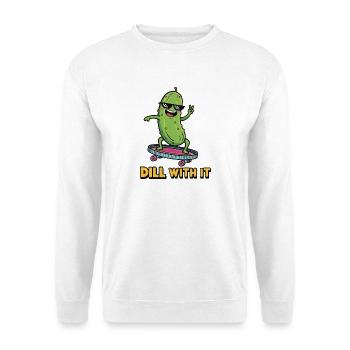 Pickle Vibes - Unisex Sweatshirt - white - Front