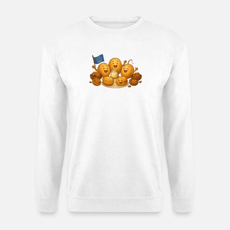 Walnut Pastry - Unisex Sweatshirt - white