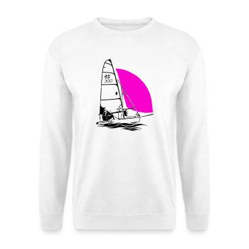 RS 500 Sailing dinghy regatta sailing sailing coloured - Unisex Sweatshirt - white - Front