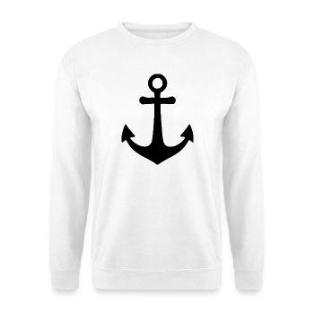 Maritime Anchor North Sea Baltic Sea Sailor Gift - Unisex Sweatshirt - white - Front