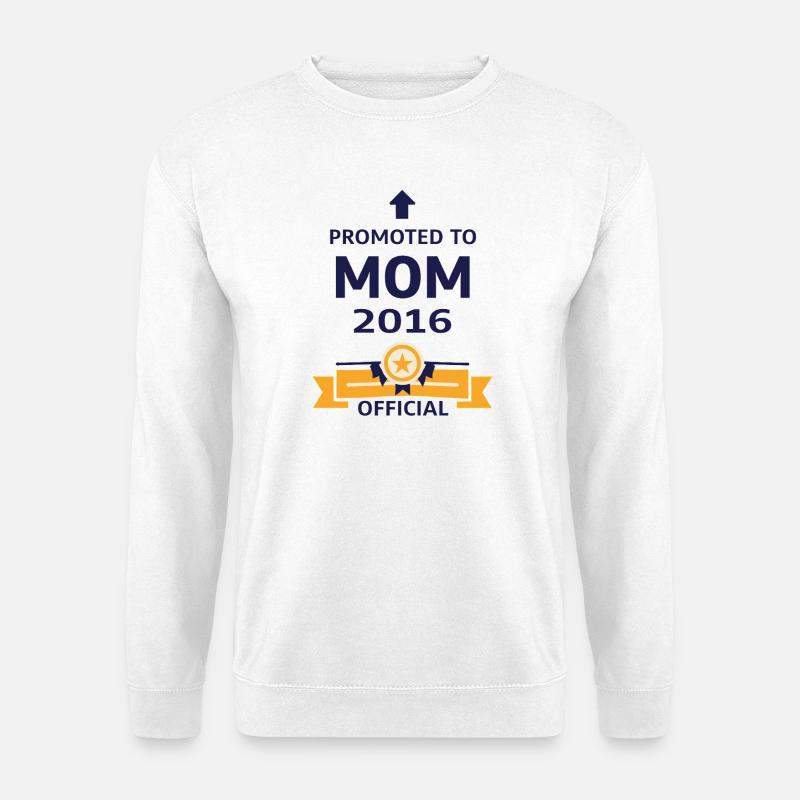 Beförderung zur Mutter 2016 - Unisex Pullover - Weiß
