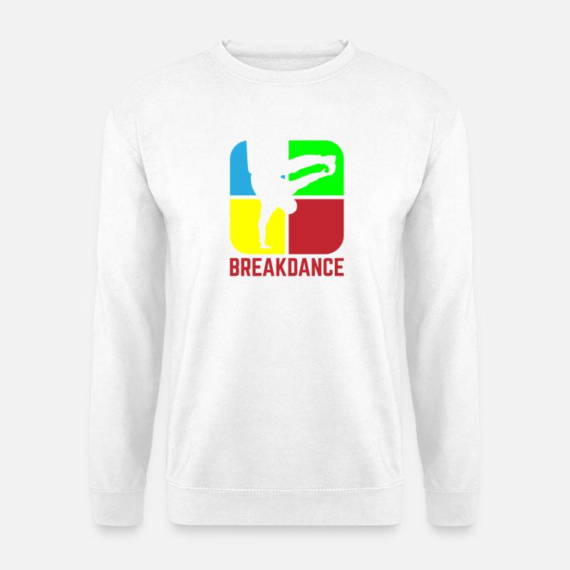 Breakdancing - Unisex Sweatshirt - white