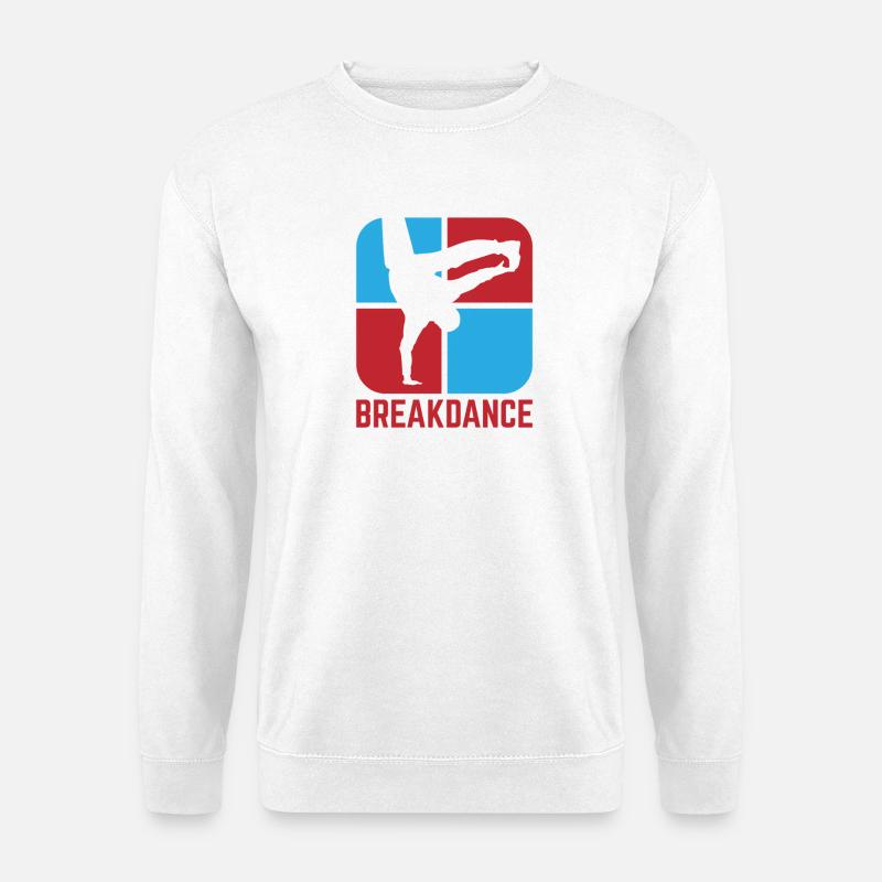 Breakdance - Unisex Pullover - Weiß