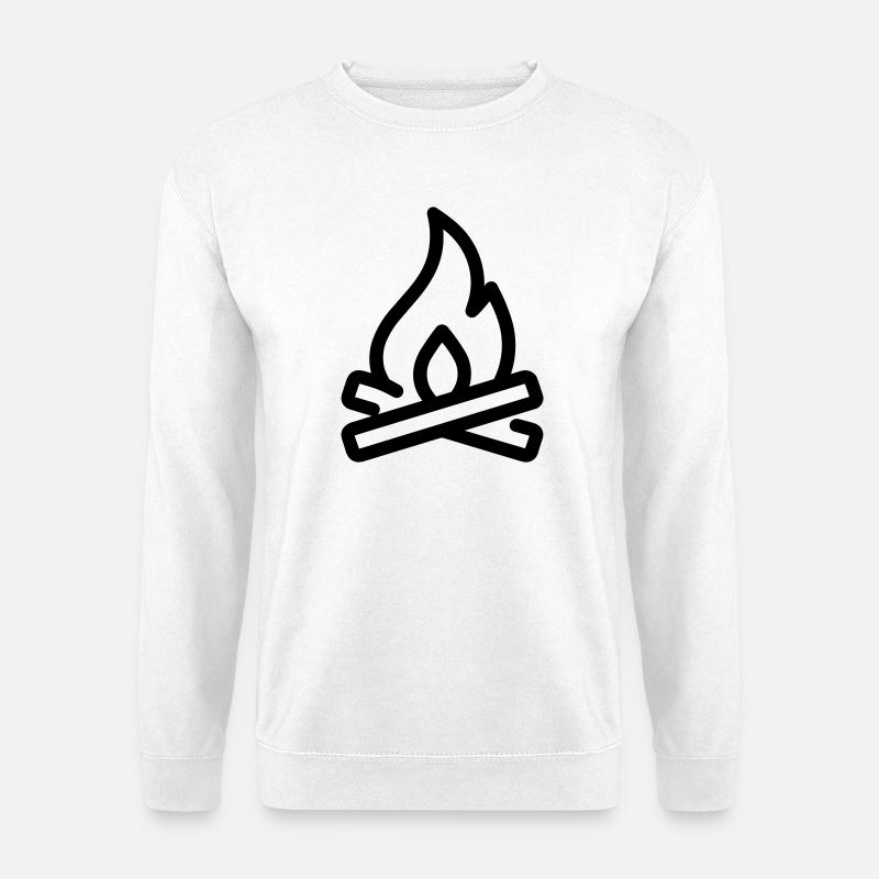 Campfire - Unisex Sweatshirt - white