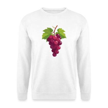 Grapes - Unisex Sweatshirt - white - Front