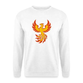 Phénix - Force Renaissance Puissance de feu - Sweat-shirt Unisexe - blanc - Devant