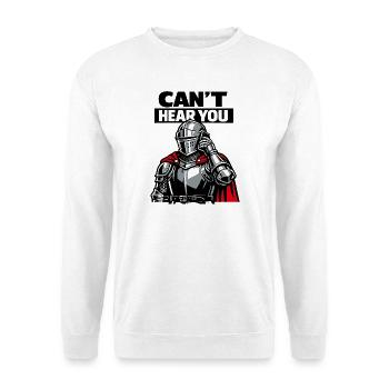 Mittelalterliche Technikprobleme. - Unisex Pullover - Weiß - Vorne