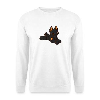 Shui (Bella Donna‘s wicked world) - Unisex Pullover - Weiß - Vorne - Alina (178cm) & Michal (187cm)