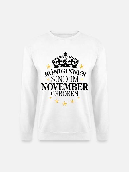 Königinnen November - Unisex Pullover - Weiß