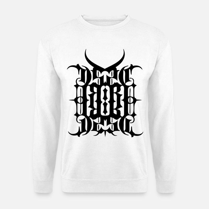 Metal - Headbanger - Metal (Musik) - Unisex Pullover - Weiß