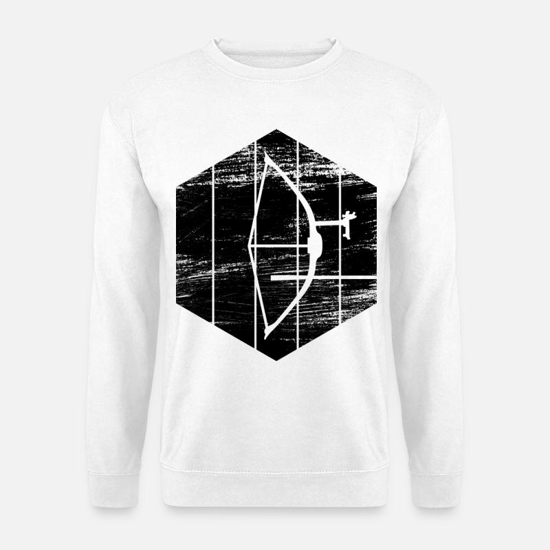 Bogensport - Unisex Pullover - Weiß