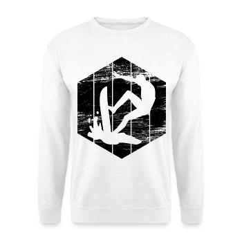 Surfing Sketch - Unisex Sweatshirt - white - Front