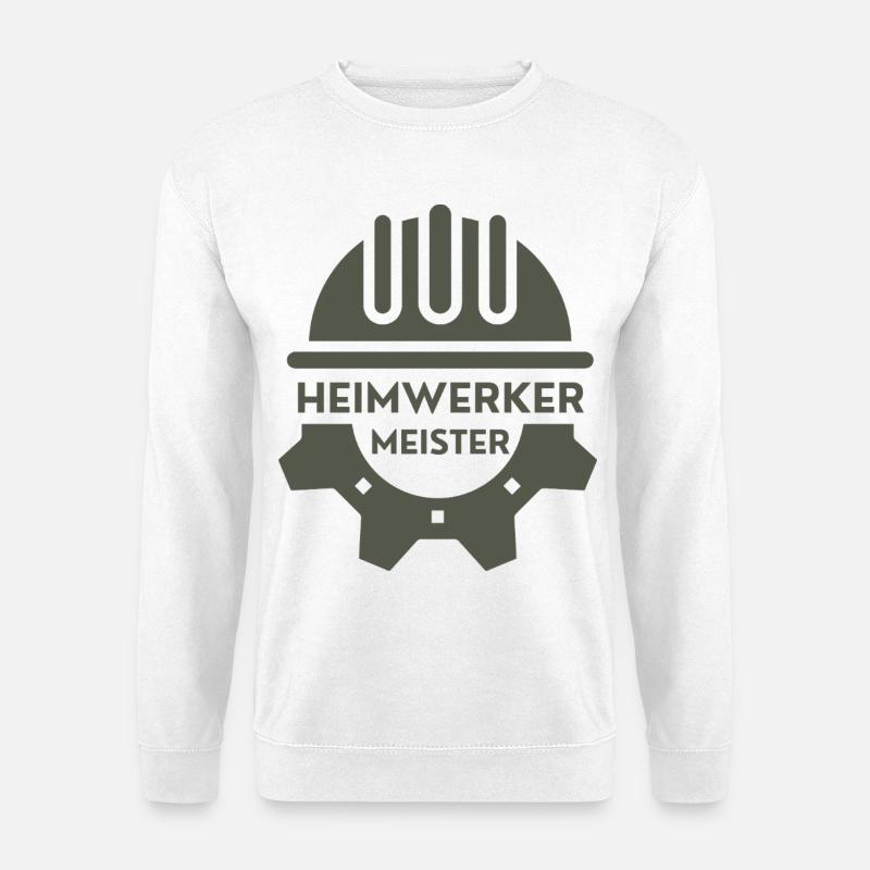 DIY Master – Proud DIY Design - Unisex Sweatshirt - white