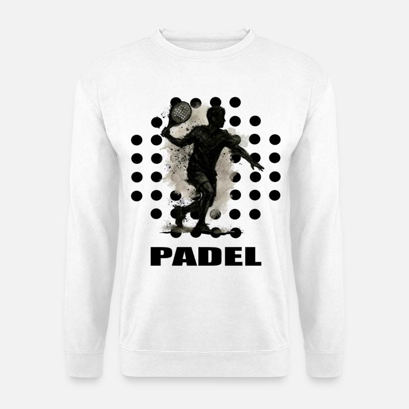 Padel - Unisex Pullover - Weiß