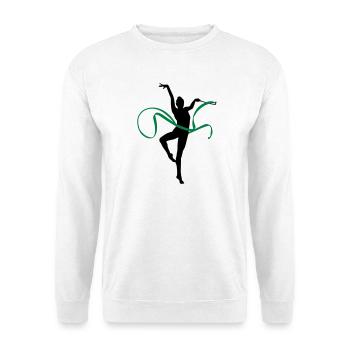 Rhythmic gymnastics - Unisex Sweatshirt - white - Front