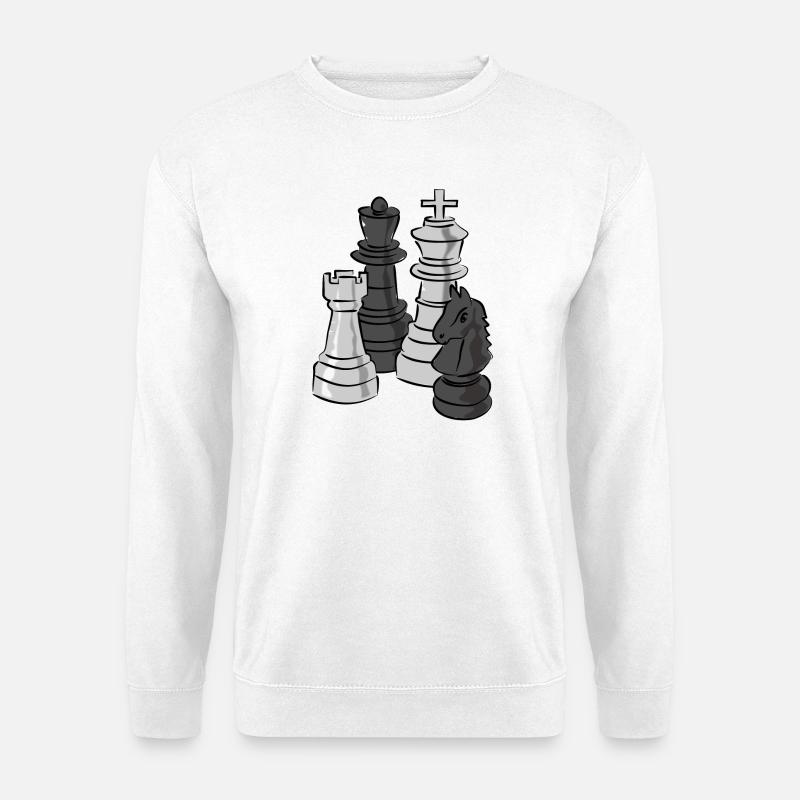 chess - Unisex Sweatshirt - white