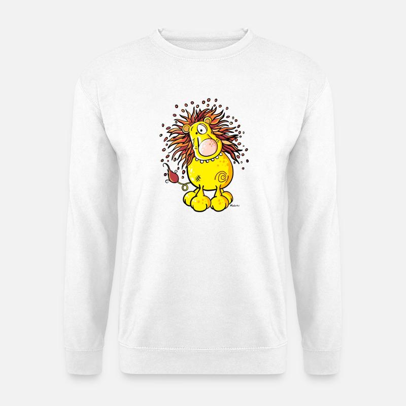 Süßer Löwe - Unisex Pullover - Weiß