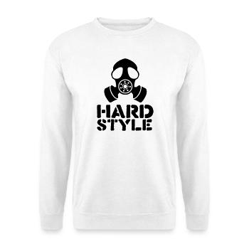hardstyle - Unisex Sweatshirt - white - Front