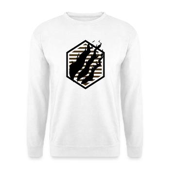 Fire Merch Edition Black - Unisex Sweatshirt - white - Front