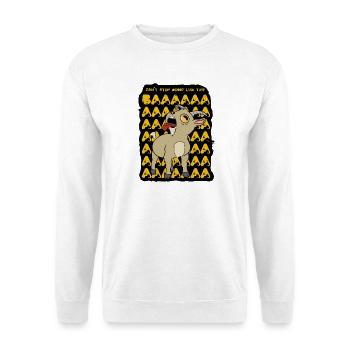 Can't stop doing like this - Unisex Sweatshirt - white - Front
