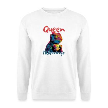 Königin des Morgens - Unisex Pullover - Weiß - Vorne