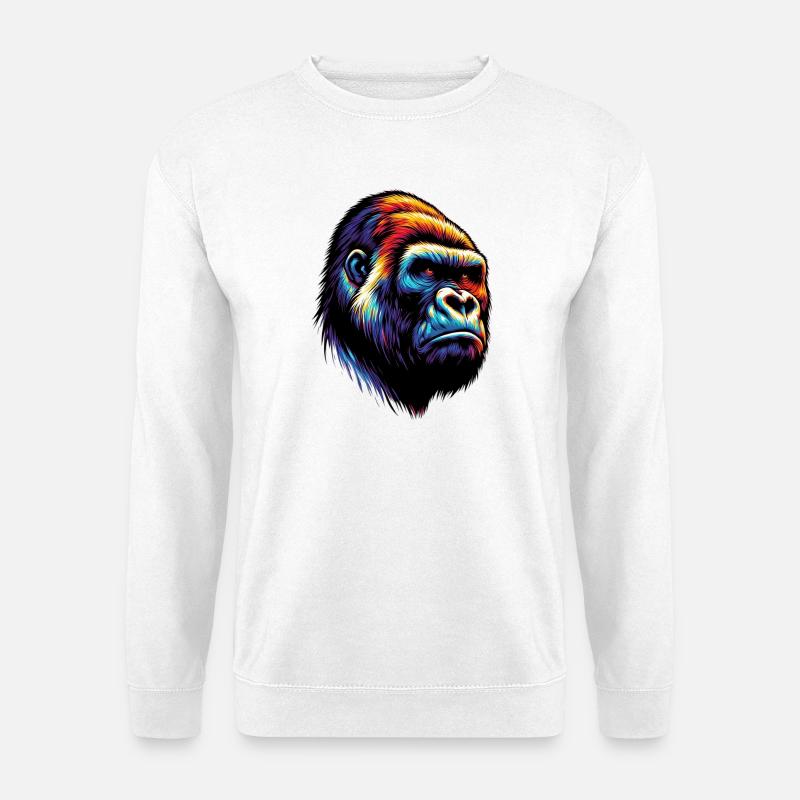 Gorilla - Unisex Sweatshirt - white