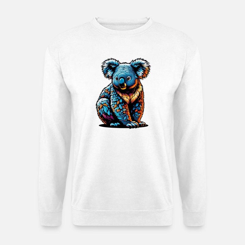 Koala - Unisex Pullover - Weiß