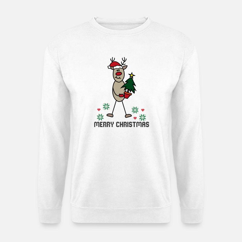 weihnachten 8 - Unisex Pullover - Weiß