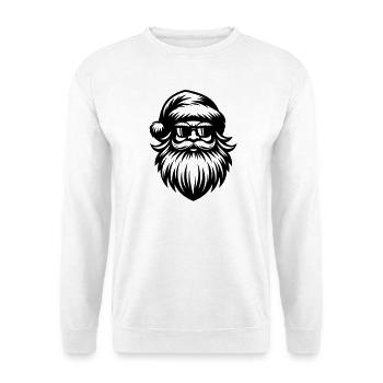Weihnachtsmann im Chill-Modus - Unisex Pullover - Weiß - Vorne