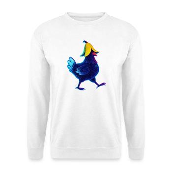 Chicken Banana - Unisex Sweatshirt - white - Front
