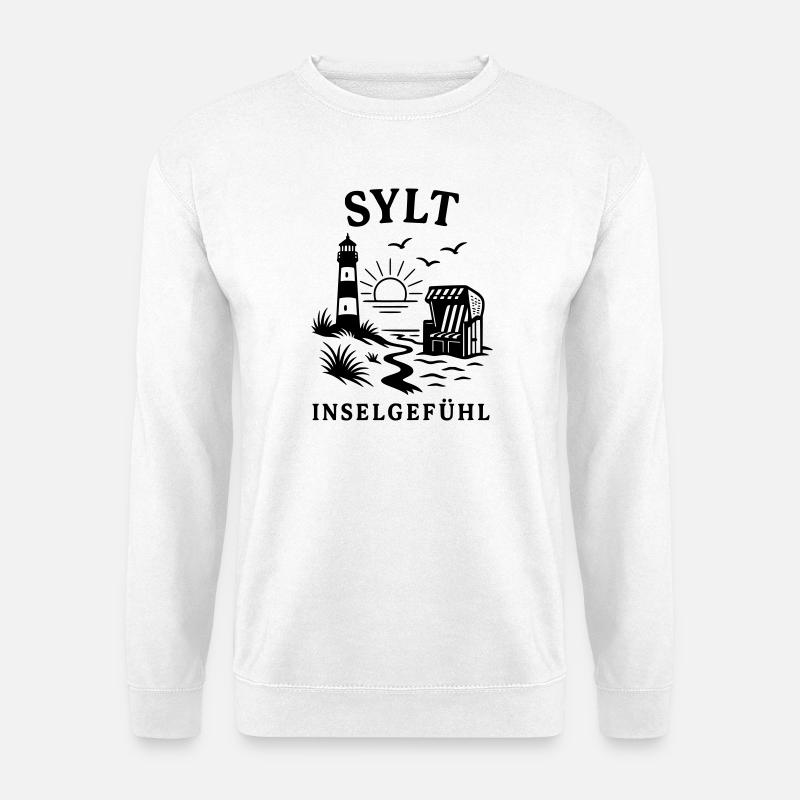 Sylt Island Feeling - Unisex Sweatshirt - white
