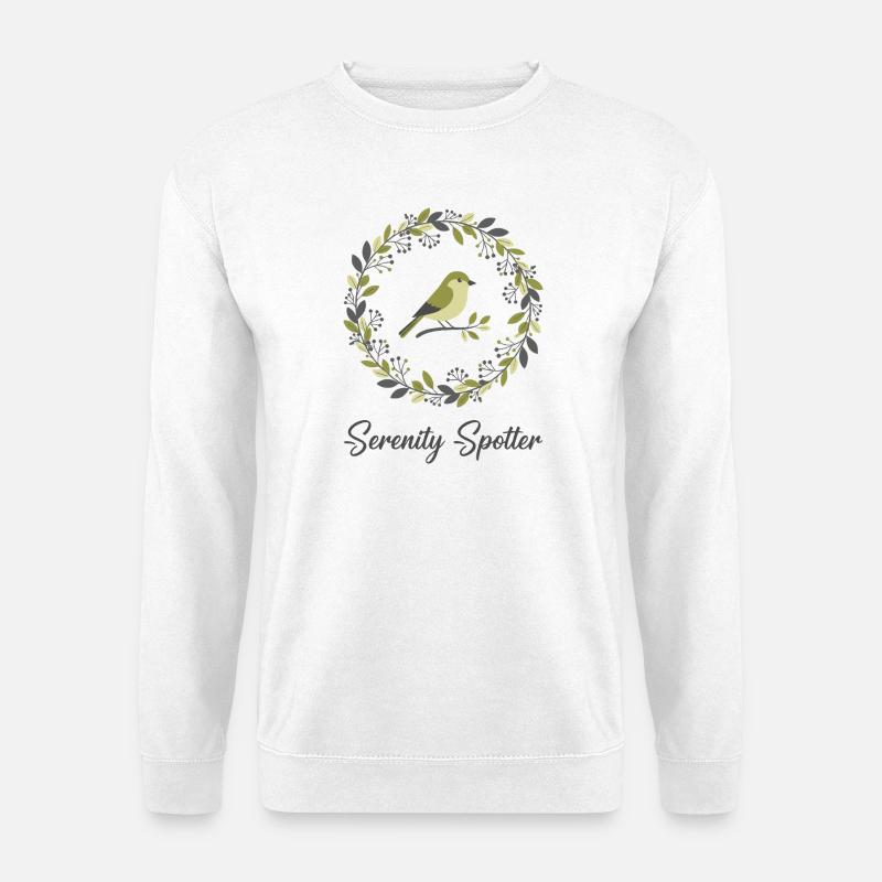 Serenity Spotter - Unisex Pullover - Weiß