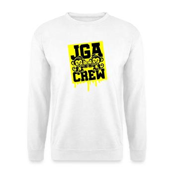 Jga Crew Junggesellen Affe - Unisex Pullover - Weiß - Vorne