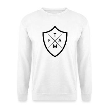 Team Crest - Unisex Sweatshirt - white - Front