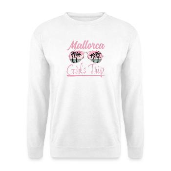 Mallorca, Girls Trip - Unisex Pullover - Weiß - Vorne