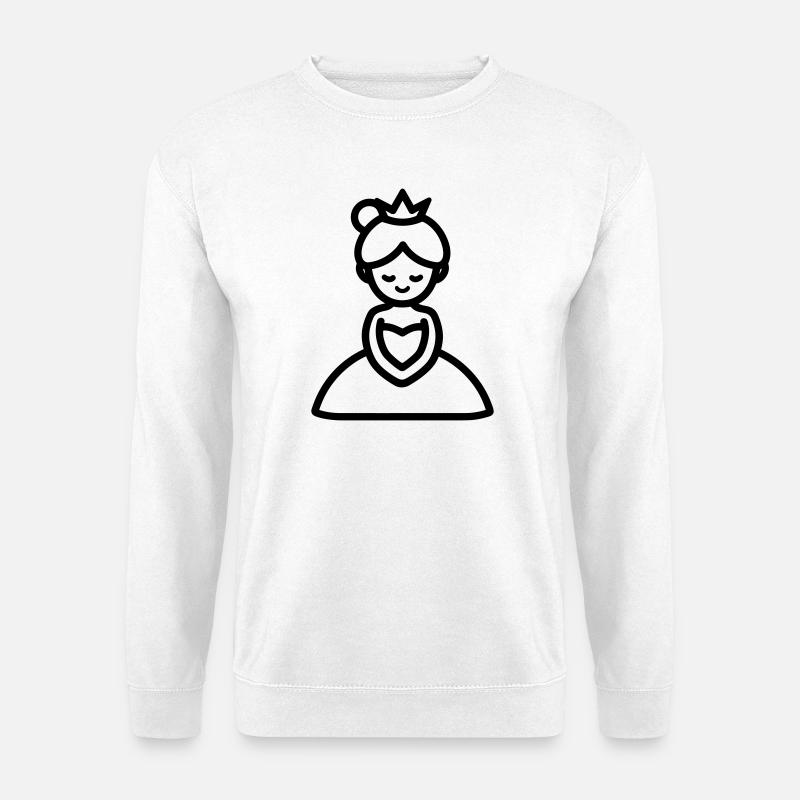 Prinzessin - Unisex Pullover - Weiß