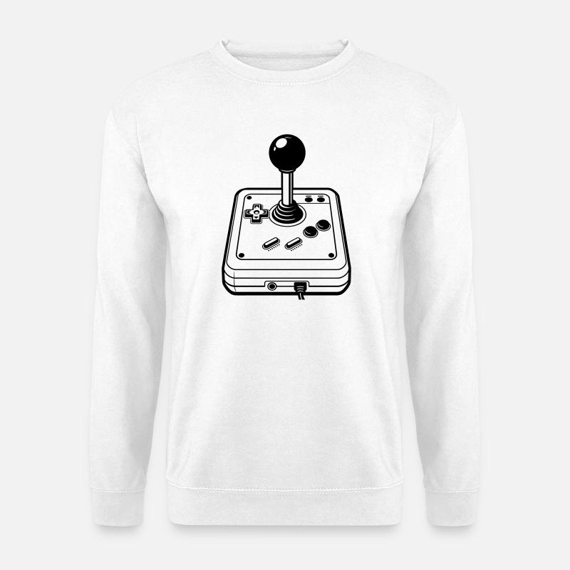 Retro joystick - Unisex Sweatshirt - white