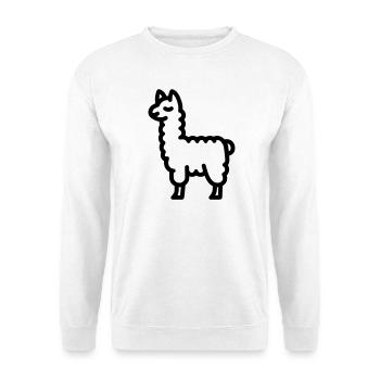 lama - Unisex Sweatshirt - white - Front