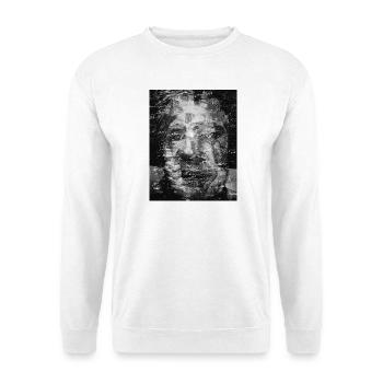 Dark Matter - Unisex Pullover - Weiß - Vorne - Alina (178cm) & Michal (187cm)