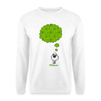 Traum von Irland - Unisex Pullover - Weiß - Vorne - Alina (178cm) & Michal (187cm)
