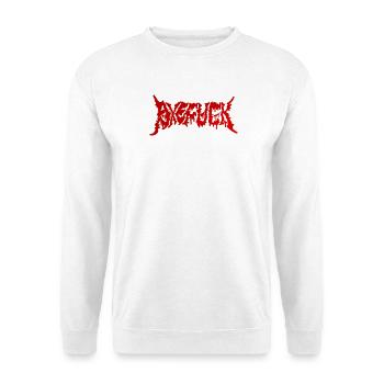 Axefuck - Unisex Sweatshirt - white - Front