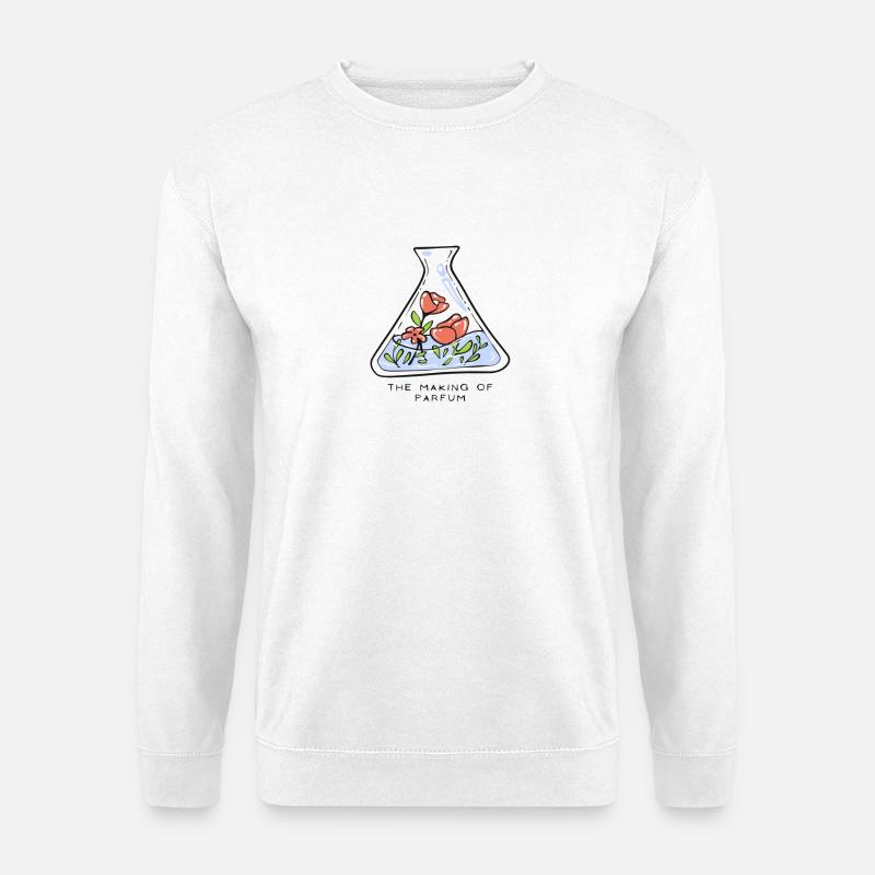 The making of parfum - Unisex Pullover - Weiß