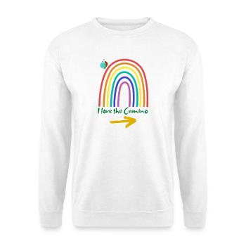 Ich liebe den Camino - Unisex Pullover - Weiß - Vorne