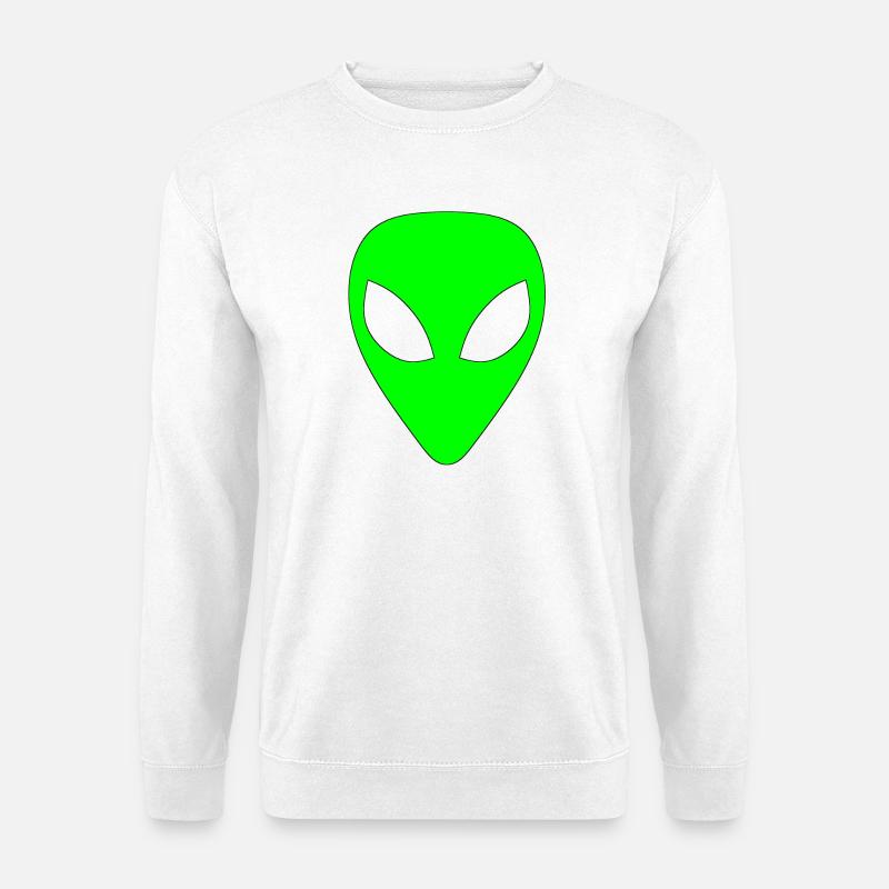 Alien - Light Green - Unisex Sweatshirt - white