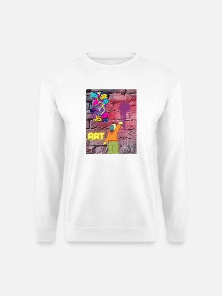 Graffiti ART - Unisex Pullover - Weiß