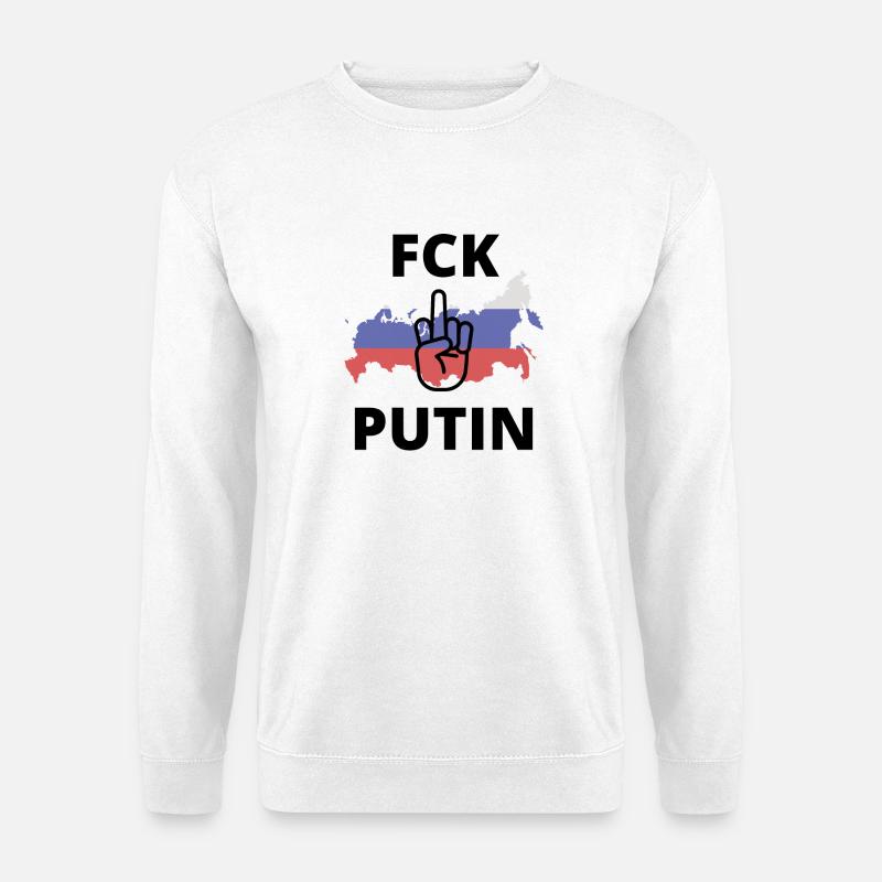 FCK PTN - Unisex Pullover - Weiß