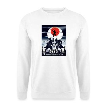 Jeu de combat d’échecs samouraï Samouraï Art of War - Sweat-shirt Unisexe - blanc - Devant