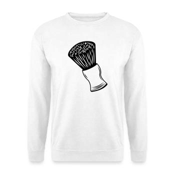 Blaireau - Sweat-shirt Unisexe - blanc - Devant